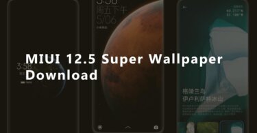 miui 12.5 super wallpaper download