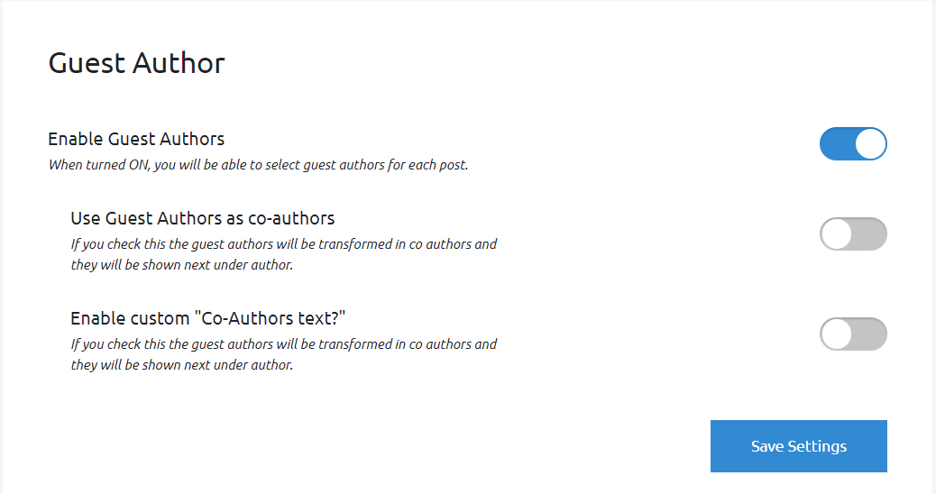  Simple Author Box - Enable Guest Authors