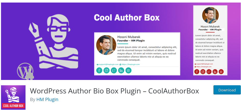 Cool Author Box